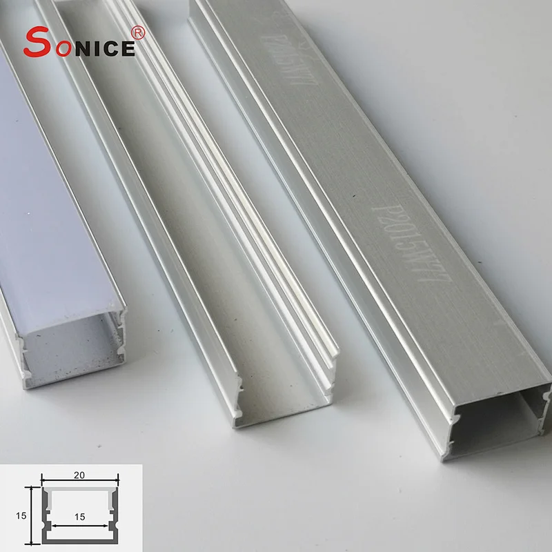 inside embeded,LED profile with LED strip