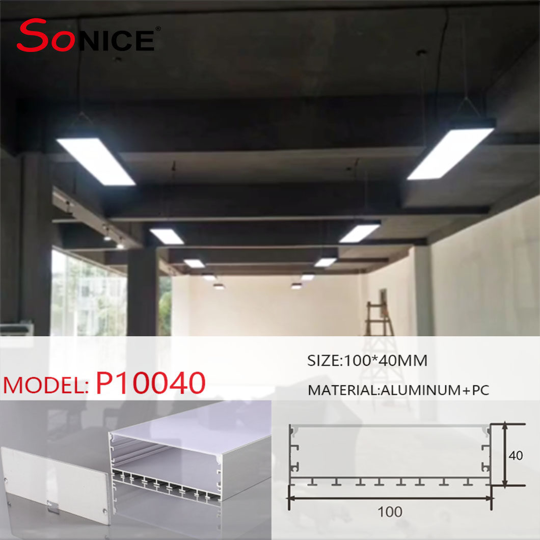 office linear light with led strip or PCB