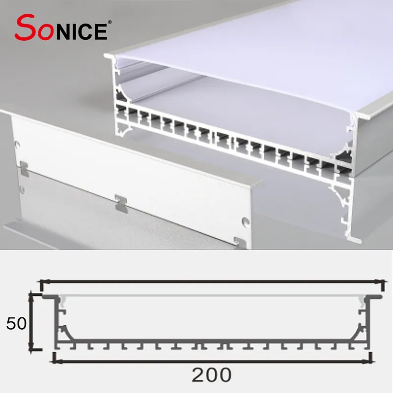 office linear light with led strip or PCB