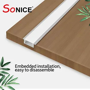inside embeded,LED profile with LED strip