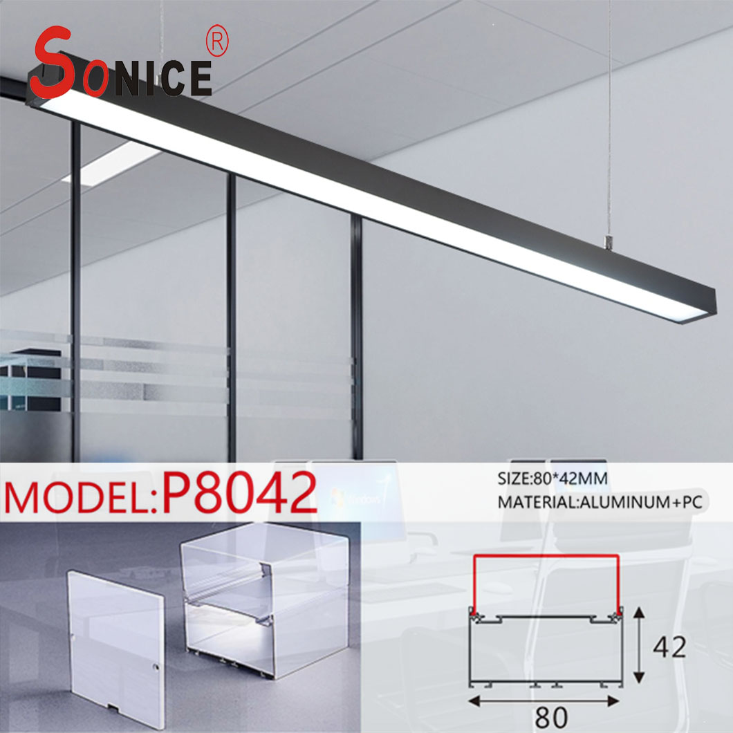 office linear light with led strip or PCB