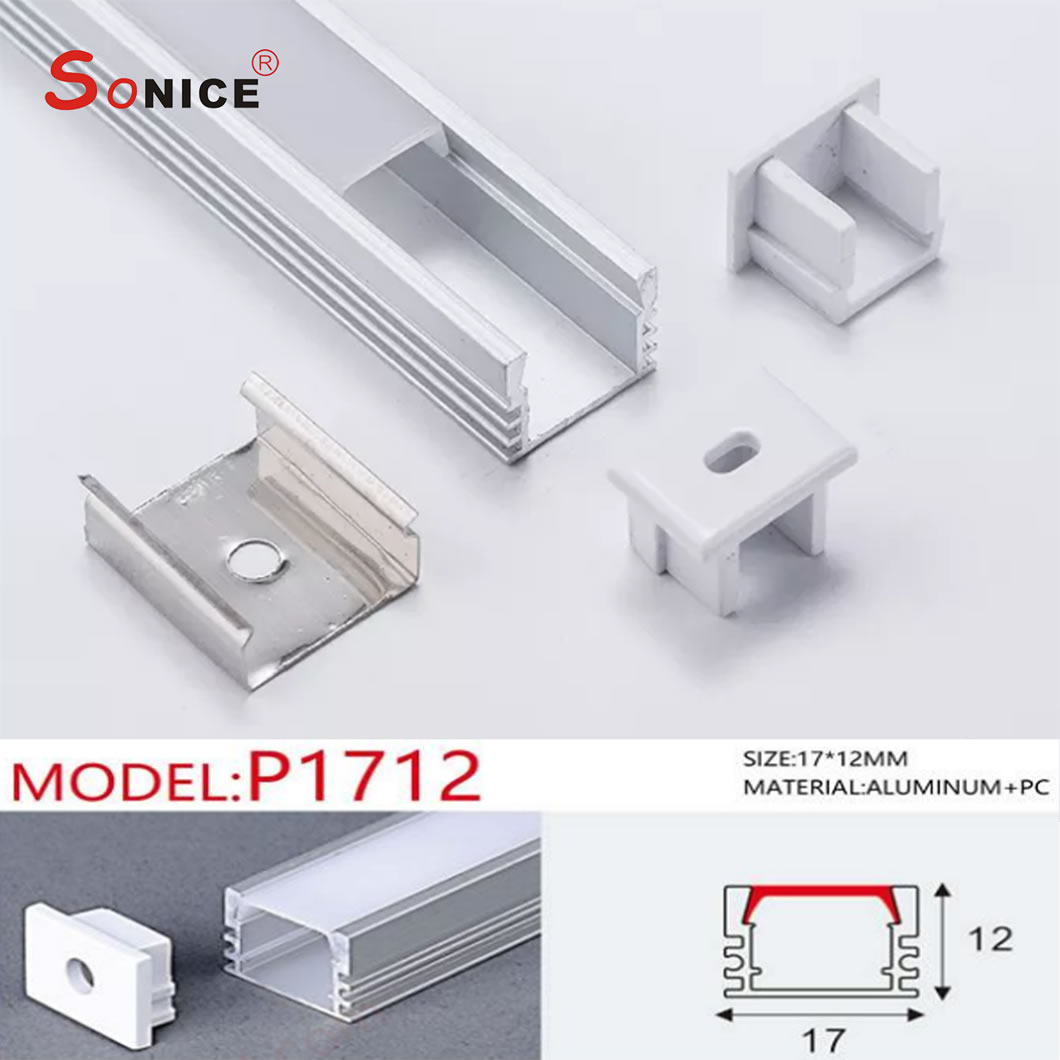 inside embeded,LED profile with LED strip