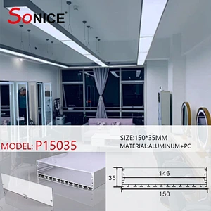 office linear light with led strip or PCB