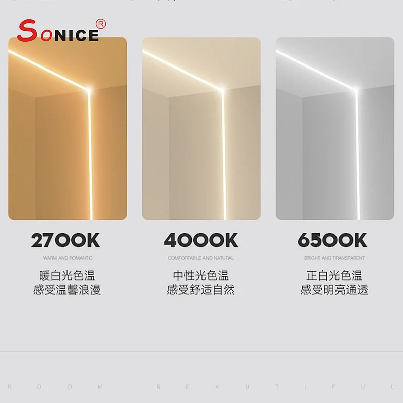 LED profile with LED strip