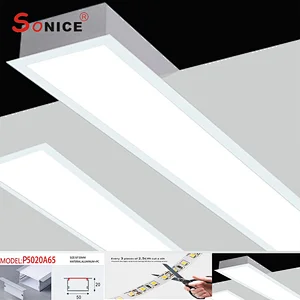 LED profile with LED strip