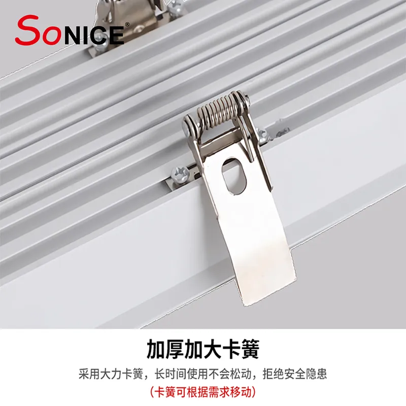office linear light with led strip or PCB
