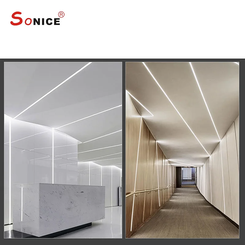 inside embeded,LED profile with LED strip