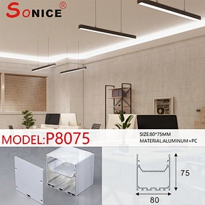 office linear light with led strip or PCB