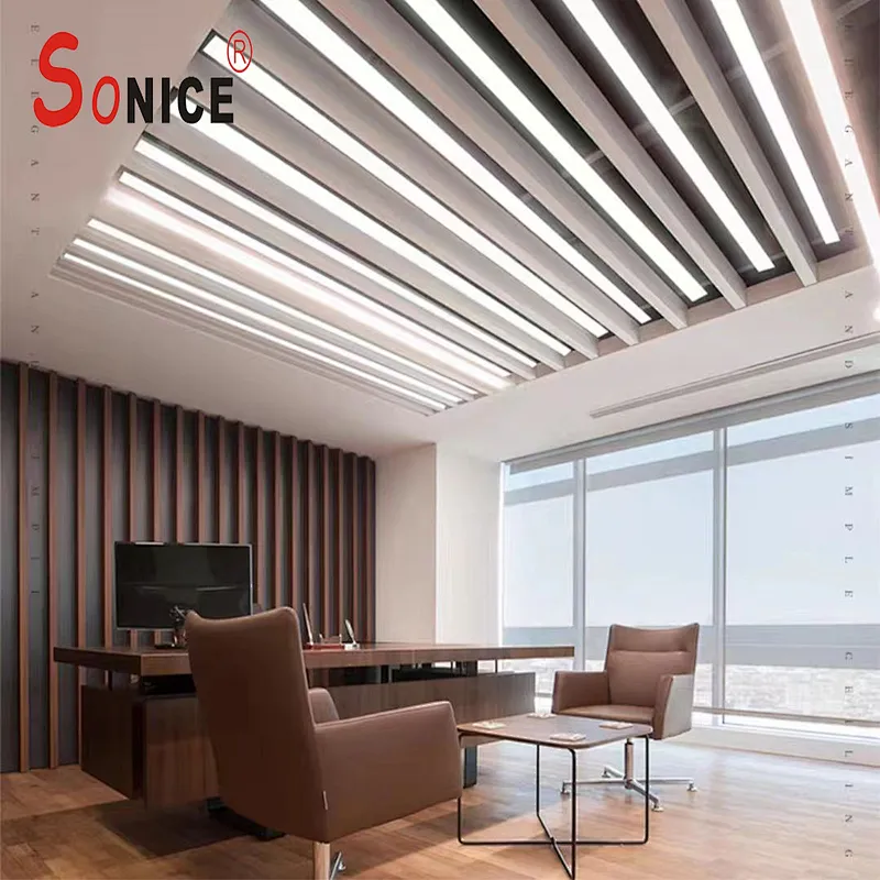 office linear light with led strip or PCB