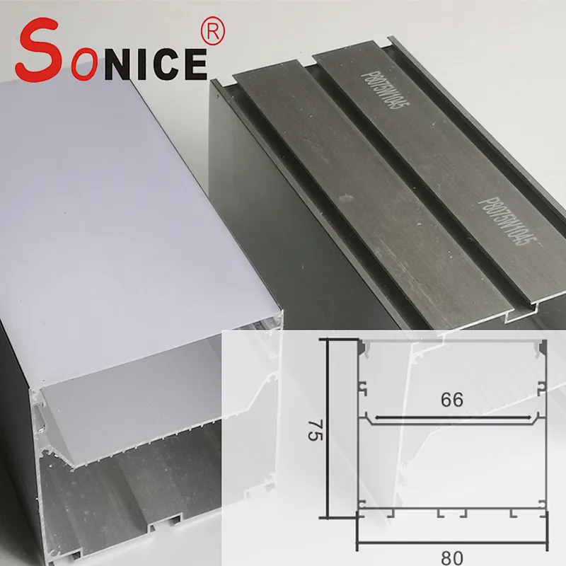 office linear light with led strip or PCB