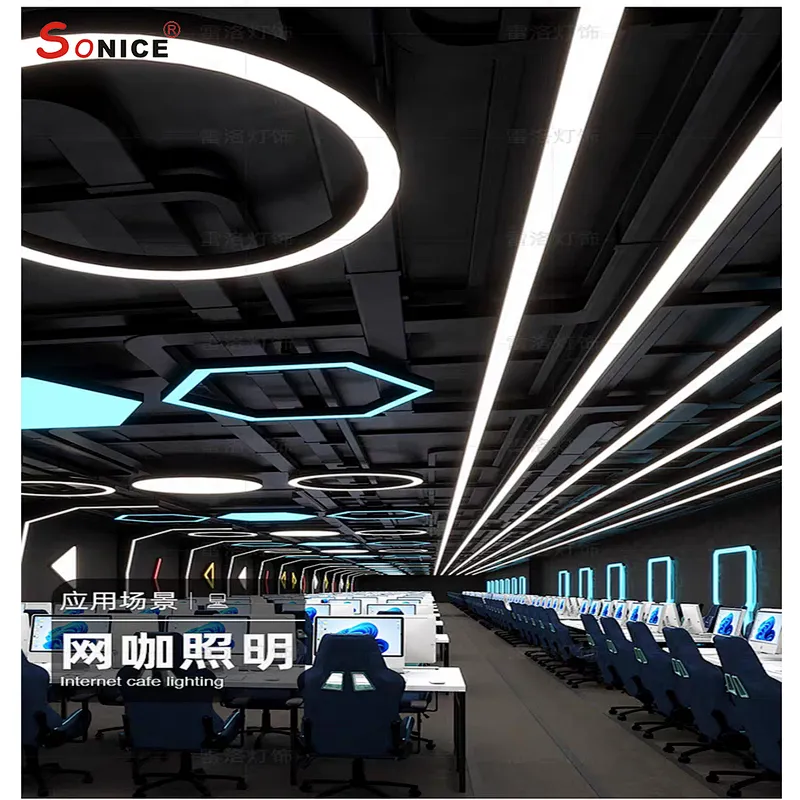 office linear light with led strip or PCB