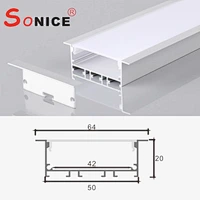office linear light with led strip or PCB