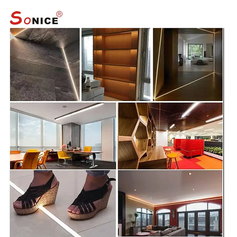 inside embeded,LED profile with LED strip