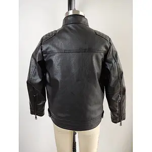Boys PU Jacket in Cheap Price
