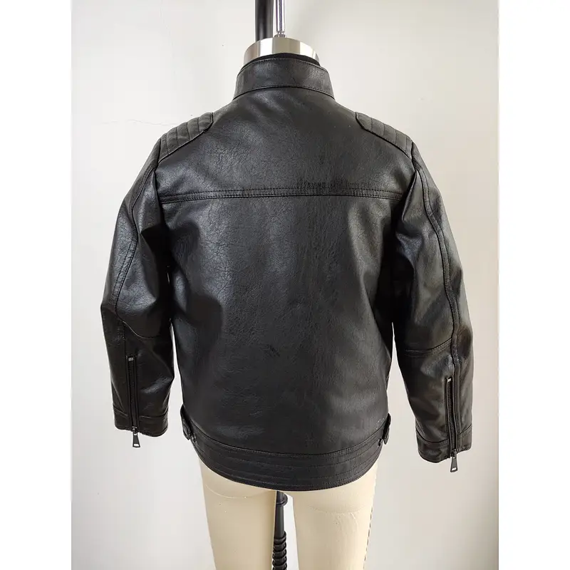 Boys PU Jacket in Cheap Price