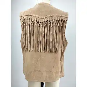 Handsome Boys Basic Street Coat Crop Suede Vest