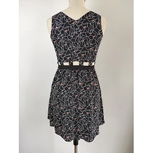 Women Fashionable Printed Dress