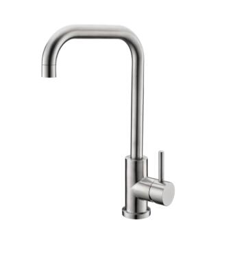 Stainless steel kitchen mixer