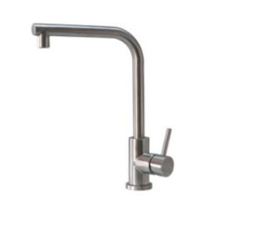 Stainless steel kitchen mixer