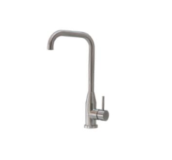 Stainless steel kitchen mixer
