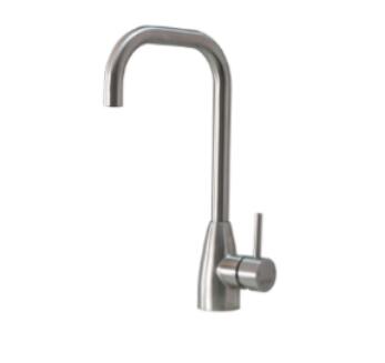 Stainless steel kitchen mixer
