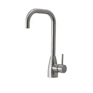 Stainless steel kitchen mixer