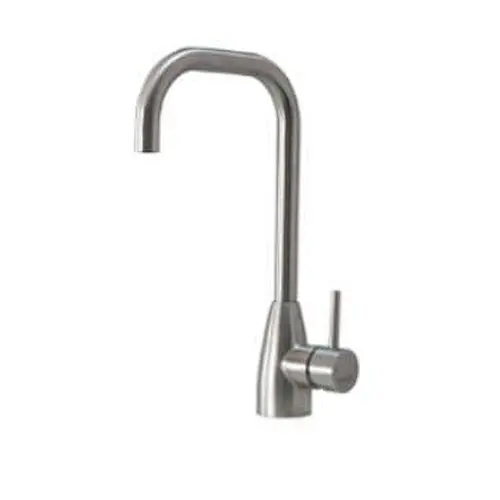 Stainless steel kitchen mixer