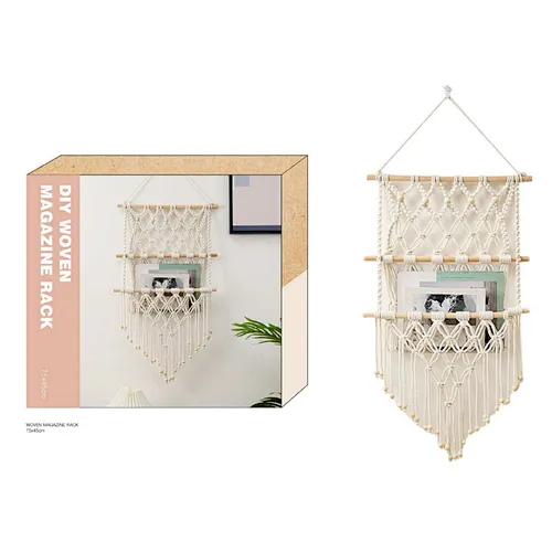 WOVEN MAGAZINE RACK