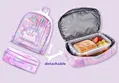 Backpack Lunch Bag & Stationery Set