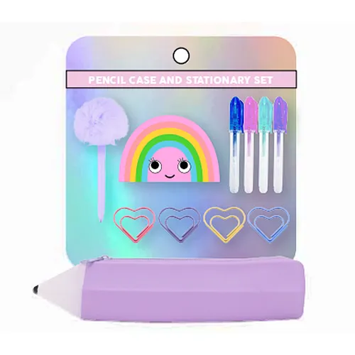 Silicone Pencil Case set