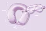 U‑Shaped Neck Pillow & Eye Mask Set