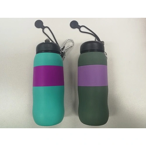 Silicone drink bottle