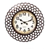 retro metal wall clock