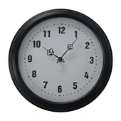 12 inch plastic wall clock