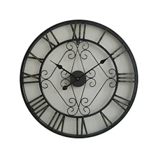 Iron Framed Wall Clock