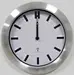 aluminum clock