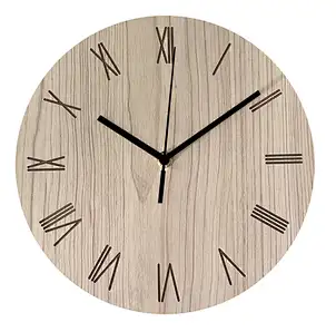 MDF Wooden Wall Clock