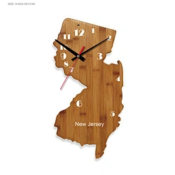 wooden wall clock