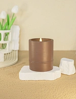 led light led candle night light cement light wax candle