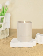 led light led candle night light cement light wax candle