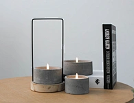 flickering flameless candles
