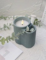 flickering candle