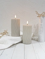 bath flameless candle