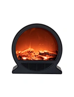 LED flameless fireplace