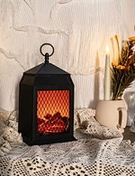 LED flameless fireplace