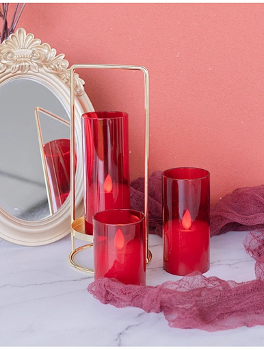 candle wax glass