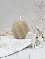 LED holiday 3D flame wax candle