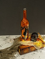 string bottle lights