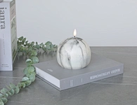 led wax candle light