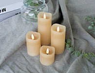 flickering flameless candles